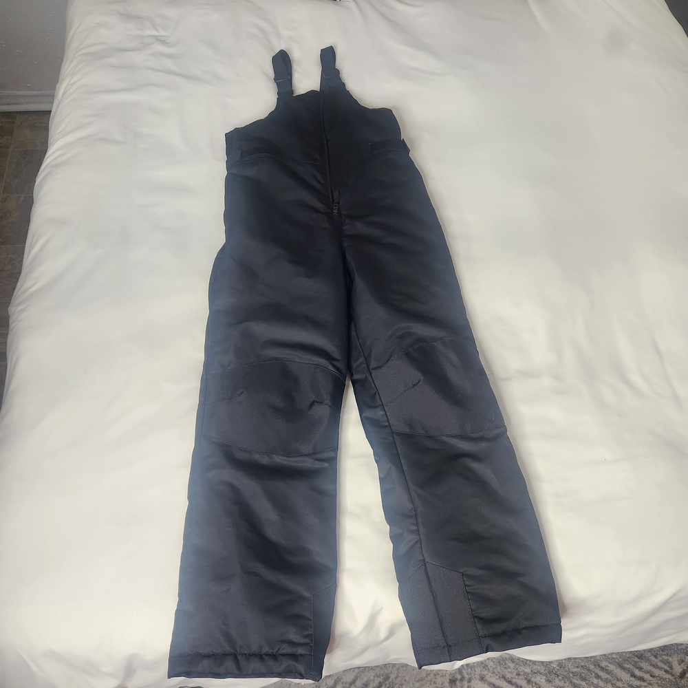 Black SWISS TECH Insulated Snow Bib Overalls